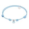 Pulsera Nailon Mariposa Celeste