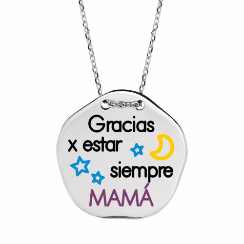 Colgante "Gracias por estar siempre mamá"